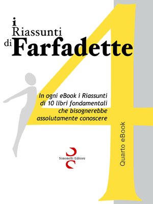 cover image of i Riassunti di Farfadette 04